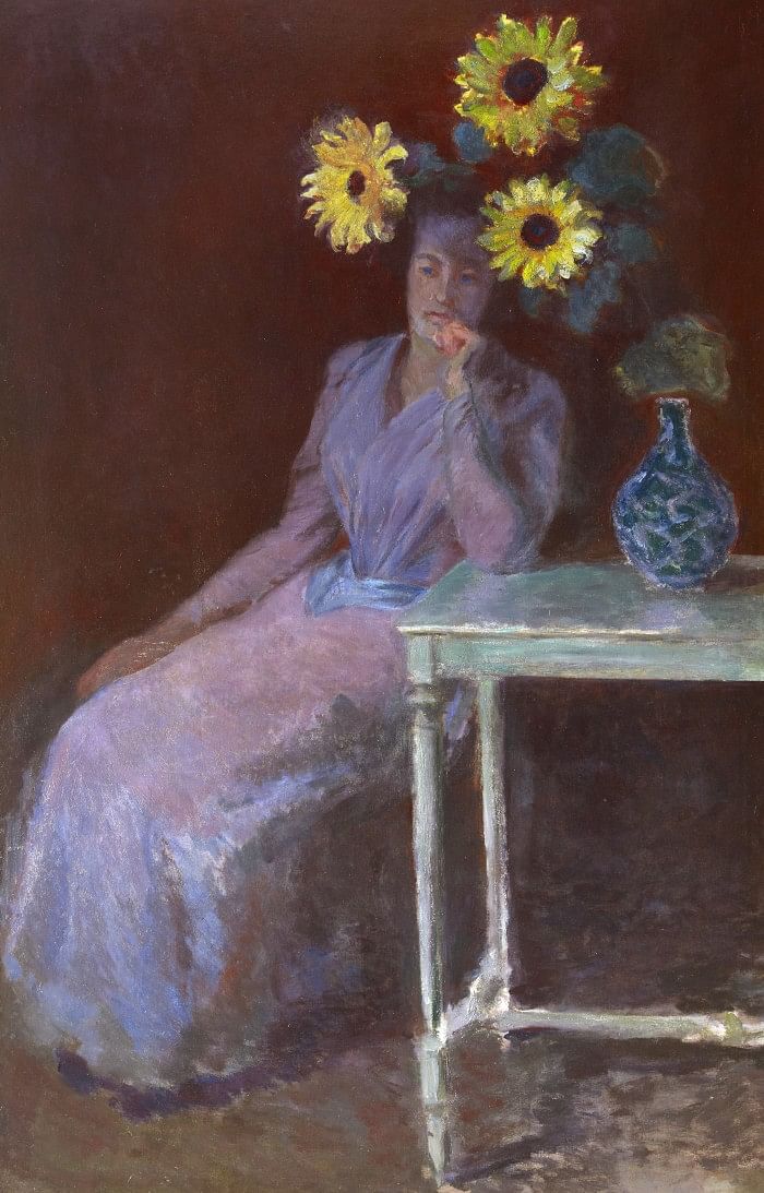 Monet - Suzanne aux soleils