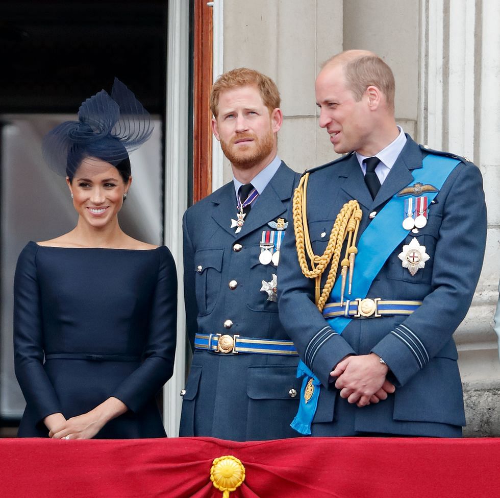 Meghan Markle Prince harry and william