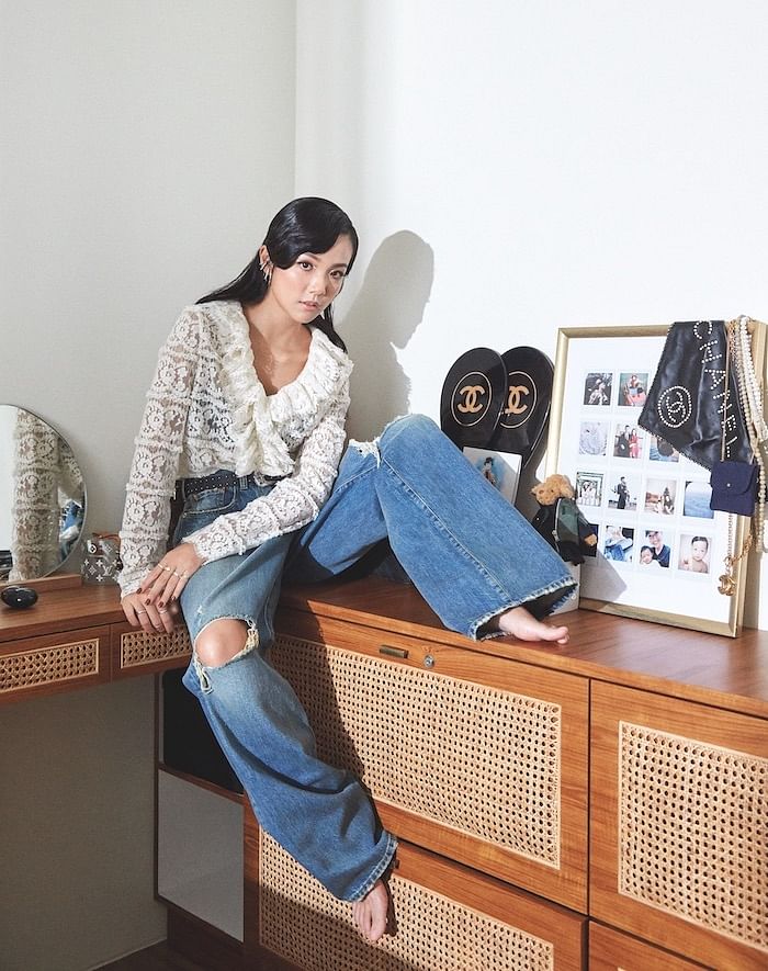 Yoyo Cao takes us on a tour of her “eclectic and minimal” penthouse