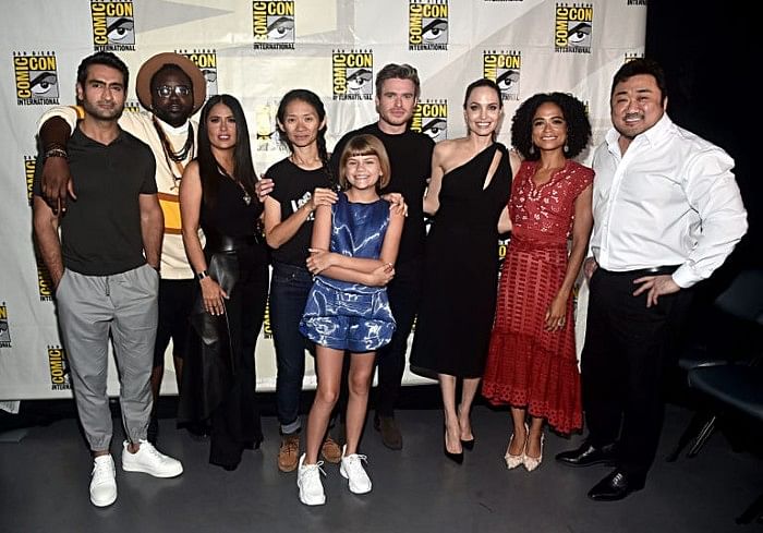 Eternals Cast and Chloé Zhao