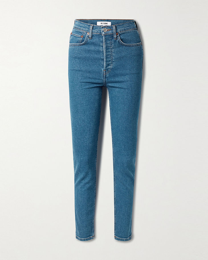 RE/DONE 90s high-rise skinny jeans