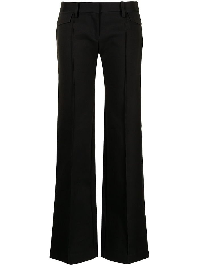 Midriff Magic %E2%80%93 How To Rock The Trend According To These Celebrities Dion Lee Low Rise Pants